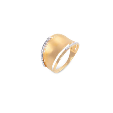 Anel Fosco Ouro 18k